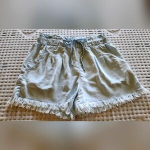 Pink Lily Frayed Shorts